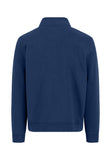 FYNCH HATTON Blue 1/4 Zip Sweater