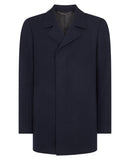 REMUS UOMO Lochlan Navy Tailored Coat