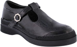 ADESSO Leigh Black Patent T-Bar Shoe