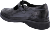 ADESSO Leigh Black Patent T-Bar Shoe