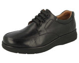 DB SHOES Congo Black Laced Wide Fit