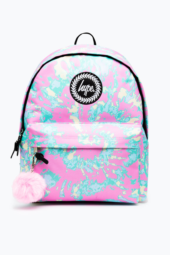 HYPE Pastel Tie Dye Backpack