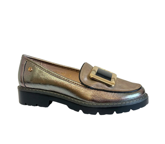 ZANNI & CO Avray Burnt Gold Loafer