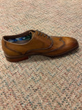 Paolo Vandini Newtown Brogue Leather Tan Shoe