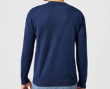 WRANGLER Navy Knitted Sweater