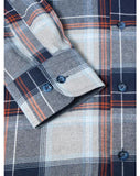 DG's Drifter Blue Geneva Long Sleeve Casual Shirt