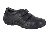 ROAMERS Double Velcro Leather Shoe