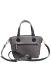 Small Two Tone Bucket Tote - Bessie London