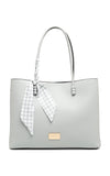 Grey Medium Tote Bag - Bessie London