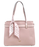 BESSIE LONDON Pink Multi Compartment Tote Bag
