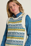 BRAKEBURN Fairisle Knitted Vest