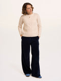 BRAKEBURN Dahlia Cable Knit Crew Neck Jumper