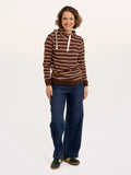 BRAKEBURN Whitefield Texture Striped Hoodie