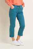 BRAKEBURN Teal Hem Vent Trousers