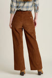 BRAKEBURN Tan Wide Leg Cord Trouers