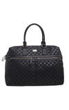 Black Checker Board Holdall - Bessie London