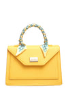 Yellow Scarf Flap Over Bag - Bessie London