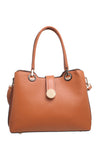 Tan Medium Lady Tote Handbag - Bessie London