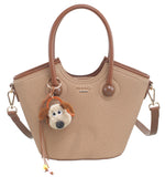 BESSIE LONDON Khaki Winged Tote Bag