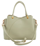 BESSIE LONDON Green Tote Bag