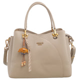 BESSIE LONDON Khaki Tote Bag