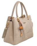 BESSIE LONDON Khaki Tote Bag