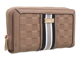 Khaki Checker Board Purse