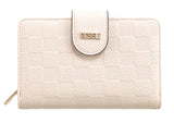 Beige Small Checker Board Purse - Bessie London