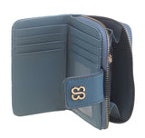 Blue Heart Quilted Purse - Bessie London