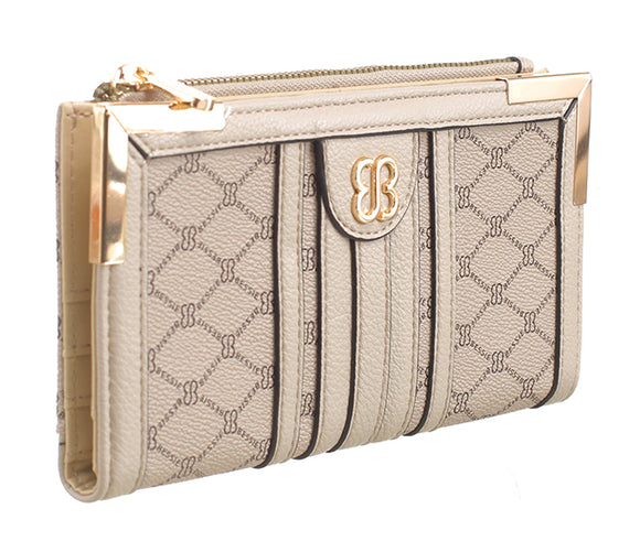 Khaki Mono Print Purse