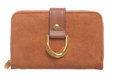 BESSIE LONDON Small Suede Wallet (More Colours)