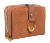 BESSIE LONDON Small Suede Wallet (More Colours)