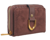 BESSIE LONDON Small Suede Wallet (More Colours)