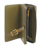 BESSIE LONDON Suede Buckle Purse - MORE COLOURS