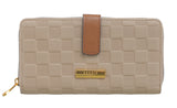 BESSIE LONDON Checkerboard Purse - MORE COLOURS