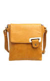 Yellow Classic Travel Cross Body Bag - Bessie London