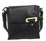 Black Classic Travel Cross Body Bag - Bessie London