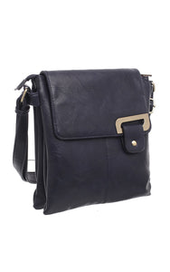 Navy Classic Travel Cross Body Bag - Bessie London