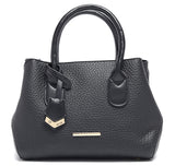 Small Black Tote Bag - Bessie London