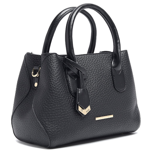 Small Black Tote Bag - Bessie London