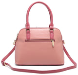 Pink Croc Shell Shaped Tote - Bessie London