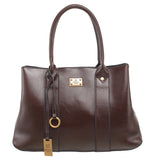 BESSIE LONDON Coffee Ring Charm Tote Bag