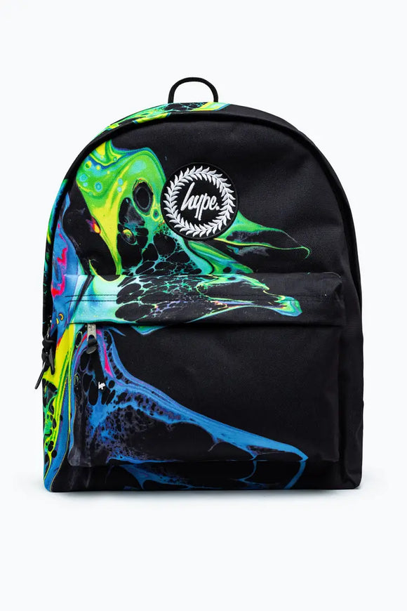 HYPE Black Marble Ink Backpack