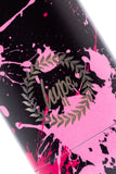 HYPE Black & Pink Splat Metal Water Bottle