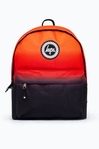 HYPE Black & Red Fade Backpack