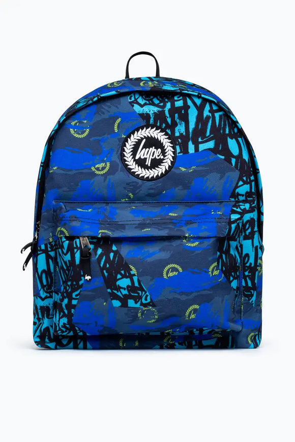 HYPE Blue Tyler Camo Backpack