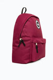 HYPE Burgundy Badge Backpack