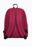 HYPE Burgundy Badge Backpack