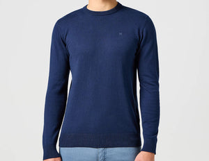 WRANGLER Navy Knitted Sweater