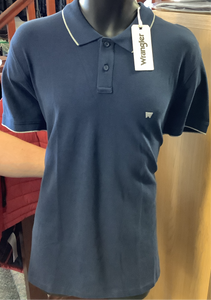 Wrangler Navy Polo Shirt